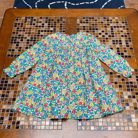 Mini Boden London Liberty Smocked Girls Dress - Picture 11 of 13